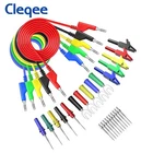 30PCS 4mm Stackable Banana Plug Test Lead Kit with Alligator Clip Back Probe