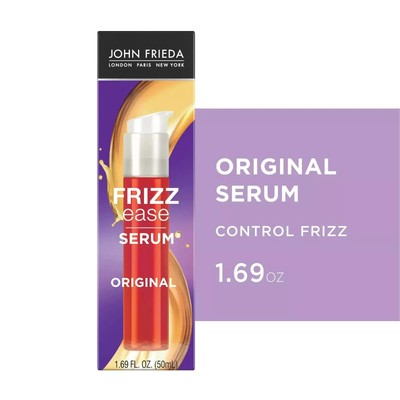 John Frieda Frizz-Ease Hair Serum Original formula, Anti-Frizz, 1.69 oz