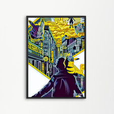 Poster Quadro Disegno Movie Film Cinema A3 Stampa su Carta Pregiata | SKYLLART