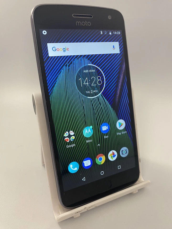 Motorola Moto G5 Plus Grey Unlocked 5.2" 32GB 12MP 2GB RAM Android Smartphone - Image 3 of 4