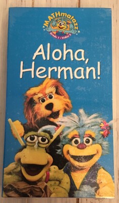NEW & SEALED * MATHMATAZZ GRADE 1 VIDEO 3 * ALOHA, HERMAN! * VHS TAPE ...