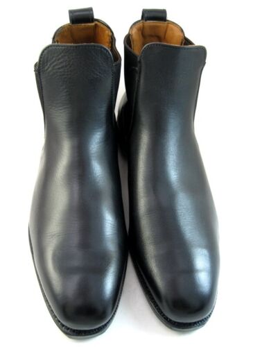 NEU Allen Edmonds ""LIVERPOOL"" Leder Chelsea Stiefel 10,5 D (L) & E (R) schwarz (348N) - Bild 1 von 11