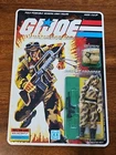 Hasbro G.I. Joe Dusty Desert Trooper PEACH CARD  1985 MOC Sealed AFA IT NM TIGHT