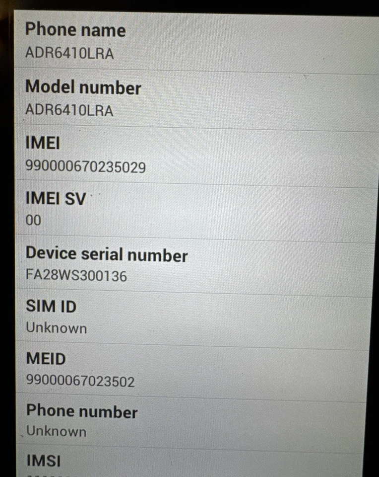 HTC Droid невероятный ADR6410LRA 8GB серый (не уверен) быстрая доставка очень хорошо б/у - Изображение 2 из 3
