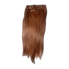Clip In Hair Extensions Silk Seam 20" Copper Blonde By Wonderland Hair
