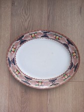 Burgess Bros Carlisle Ware Porcelain Imari Style 1922-39 Platter