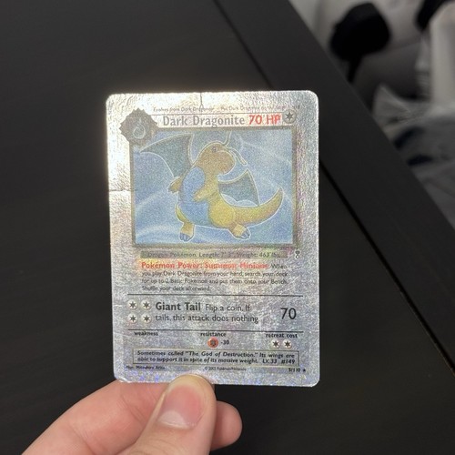 Pokémon Dark Dragonite reverse holo Rare 5/110 Legendary Collection 2002 WOTC - Picture 6 of 8