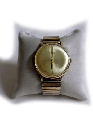 Goldene Armbanduhr von Junghans - Bild 1 von 4
