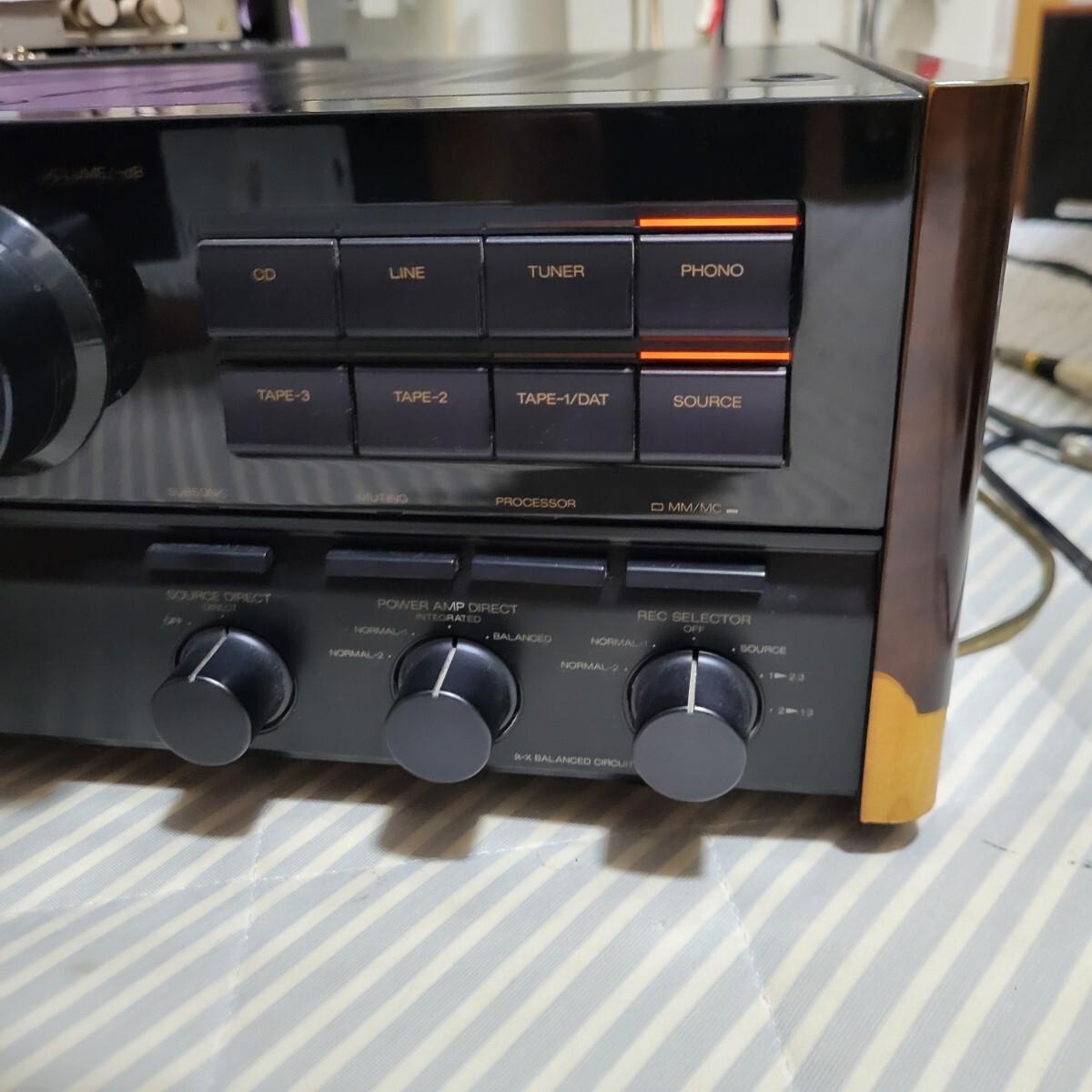 SANSUI AU-α707L Extra JUNK SANSUI AU-α707L EXTRA Integrated Amplifier PHONO CD