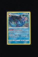 Vaporeon SWSH072 Sword & Shield Black Star Promo Cosmos Holo Pokémon Card NM on eBay