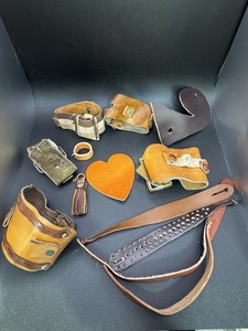 Lot Of Leather Wrist Wraps - Crafting Jewelry Making