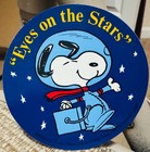 VINTAGE NASA Sticker & Snoopy Sticker "EYES ON THE STARS" Apollo Skylab RARE — photo 2