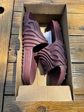 Crocs X Salehe Bembury Pollex Slides Sandals Huckle Burgundy Men's Size 7 NEW