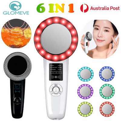 6IN1 Body Slimming Massager Infrared Face Lifting Machine Cavitation Vibration 