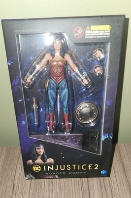 Wonder Woman 4'' Action Figure 2019 Injustice 2 DC Comics Hiya Mini Import MIB