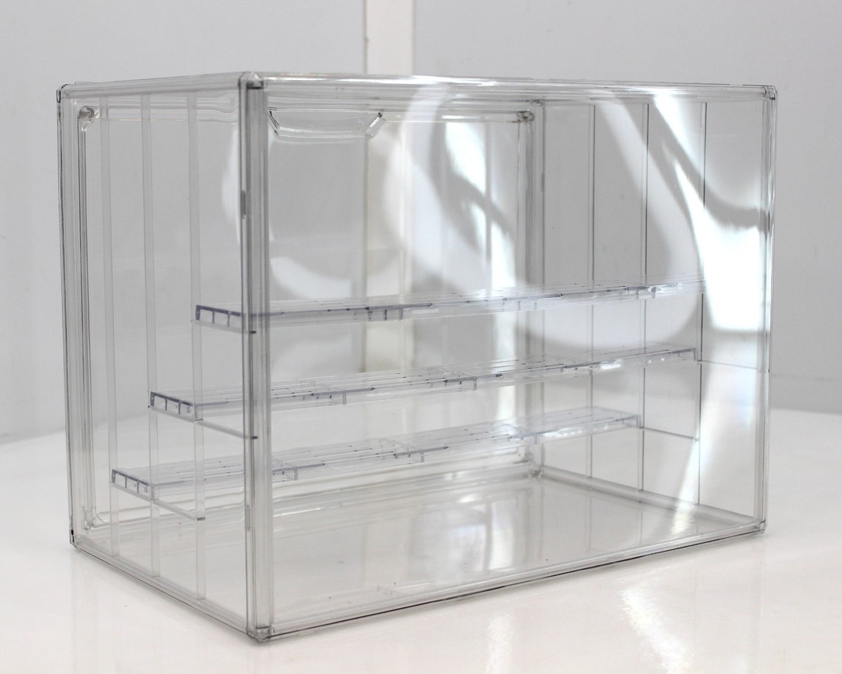 Clear display box With Shelves 14''x11''x9'' | eBay