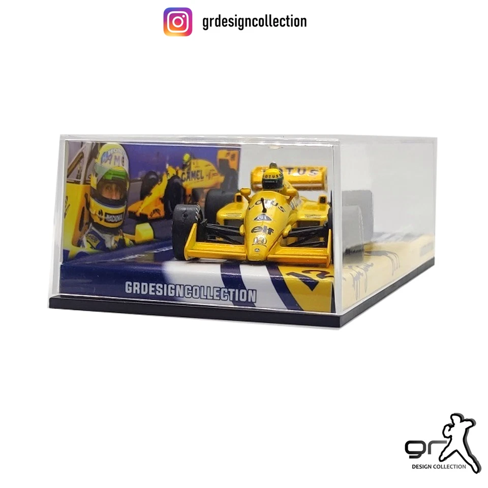 Ayrton Senna - Lotus 99T - F1 GP 1987 / Altaya - IXO / 1:43 - Immagine 3 di 4