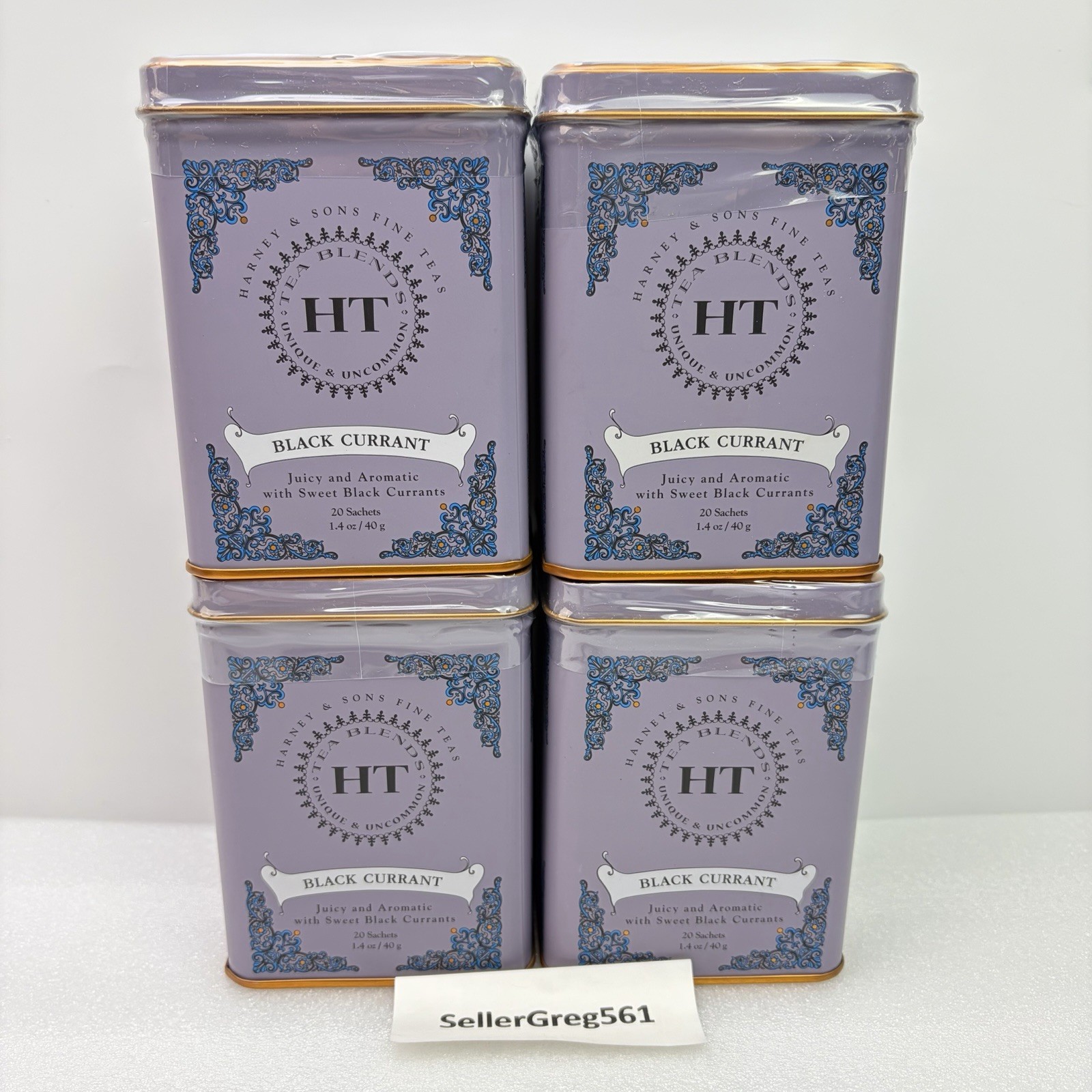 Tin, 80 Sachets  Dented Tins