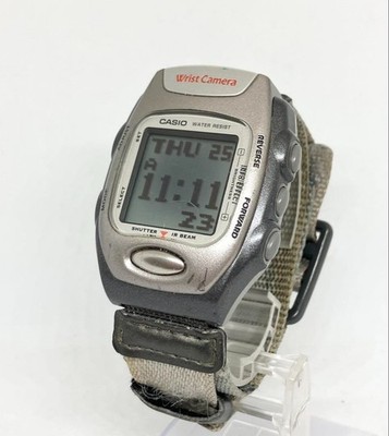 Casio WQV-2 Wrist Camera Digital Watch Used Working from Japan | eBay