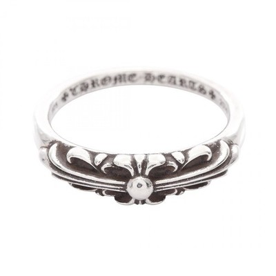 CHROME HEARTS Baby Classic Floral Cloth Ring #11.5 US size