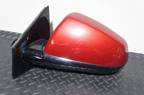 2010-2016 Cadillac SRX OEM Driver Side Left Hand Power Side Mirror Red Auto Dim