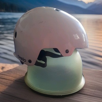 Oxelo Skaterhelm Weiß  Gr.50 - 54 Cm