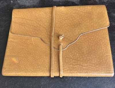 Giulio Giannini e Figlio leather notebook Small Leather Book with Strap - Italy