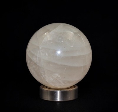 85MM Petalite Quartz Healing Crystal Ball Chakra Balance Energy Gemstone Sphere