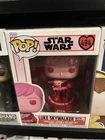 Funko POP Star Wars #494 Luke Skywalker with Grogu Nonmint Box