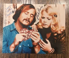 ALL IN THE FAMILY 8x10 PHOTOGRAPH ROB REINER & SALLY STRUTHERS