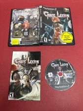 Chaos Legion PS2 (Sony PlayStation 2, 2003) Complete CIB Tested