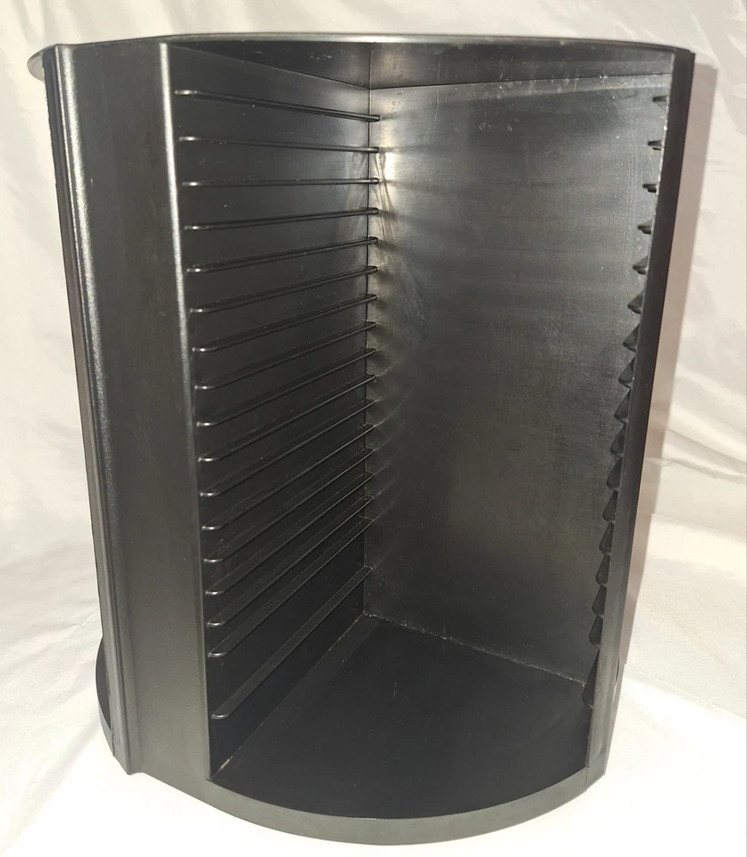 Torre de medios de almacenamiento de CD giratoria Laserline 80  Foto 3 de 4