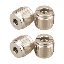 4x CAMVATE 5/8" Male to 1/4 Female Mic Mount Adapter fr Microphone Mounts/Stands