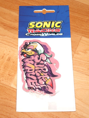 Sonic Racing CrossWorlds Promo Official Car Freshener Gamescom 2025