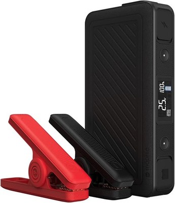 Mophie Powerstation Go Rugged AC Portable AC USB Light Jump Starter - Black