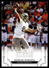 2015 Leaf Draft Marcus Mariota Rookie Oregon Ducks #80