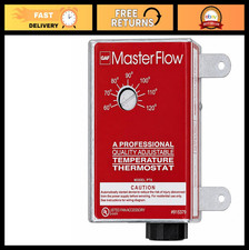 Adjustable Power Thermostat for Vents  Fans  Temperature Activated, Moisture C