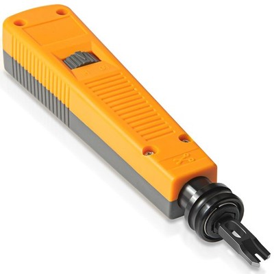 AOHIEDI 110 Punch Down Tool for Cat5 Cat6 RJ45 Network Cable Orange