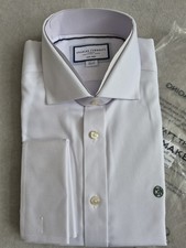 Charles Tyrwhitt Herren Hemd Bügelfrei Gr L XL Herren 52 54