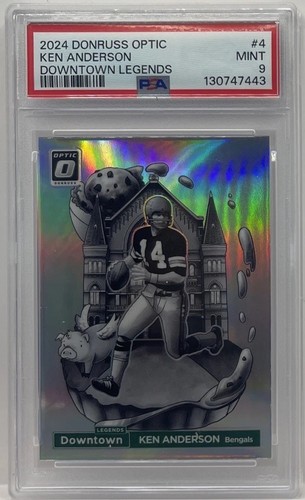 Ken Anderson [Gold] #4 2024 Panini Donruss Optic Downtown Legends card