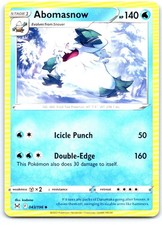Abomasnow 043/196 Uncommon Lost Origin Pokemon Near Mint