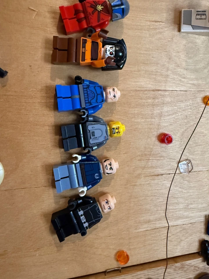 Lote de mini figuras Lego - Star Wars, Ninjago, MÁS Foto 3 de 4