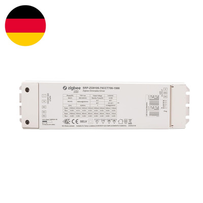 CONNEX 75W Konstantstrom Zigbee CCT Dimmbarer Treiber SRP-ZG9105-75CCT700-1500