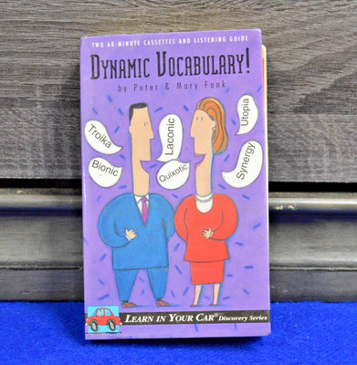 Dynamic Vocabulary Cassette Set Peter Mary Funk Learn in Your Car