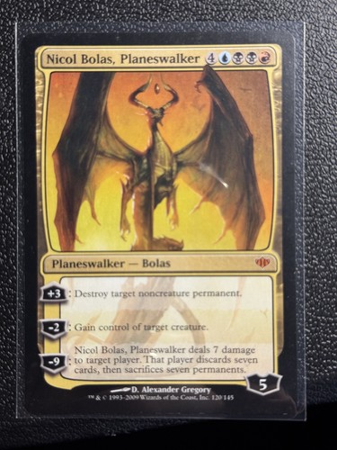 Conflux Nicol Bolas, Planeswalker #120 MTG NM