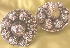 Cheese Pins 2 Pewter for Charcuterie To Hold Cheese Block Entertaining 