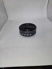 Mini Portable Wireless Speaker Bluetooth WiFi 2.0 3.5mm Round Black