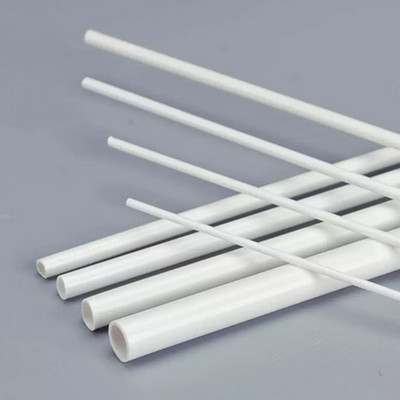 5Pcs Plastic Pipe Tube OD 2/2.5/3/4/5mm x Length 250mm DIY Sand Table Model Tool