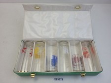 6x Gläser Set 25 Jahre DDR Wappen Karl-Marx-...