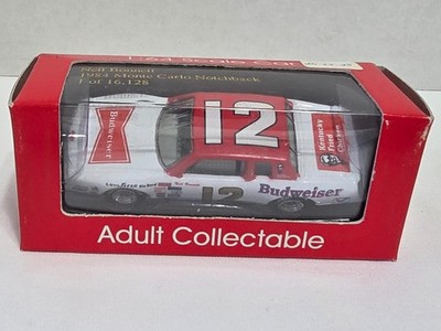 NEIL BONNETT #12 BUDWEISER 1984 MONTE CARLO NOTCHBACK CAR RCCA ACTION 1:64 BUD